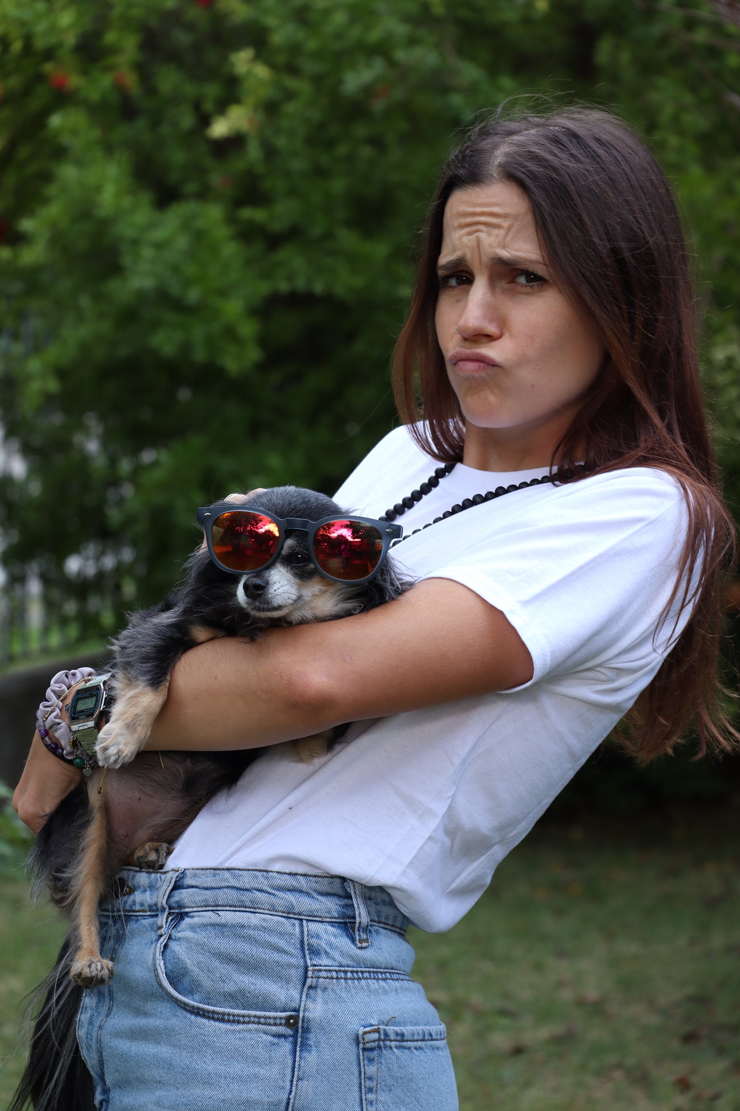 T-shirt 'CIAO MAMMA VADO IN VIAGGIO'